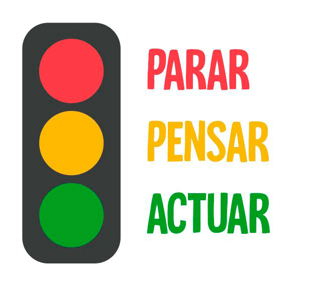 Técnica del semáforo en imagen